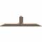 Ekena Millwork Portland Smooth Timber Gable Bracket, Douglas Fir, 60"W x 20"H x 1 1/2"D x 5 1/2"F, 8/12 Pitch GBW060X20X0206POR00SDF - alternate 3